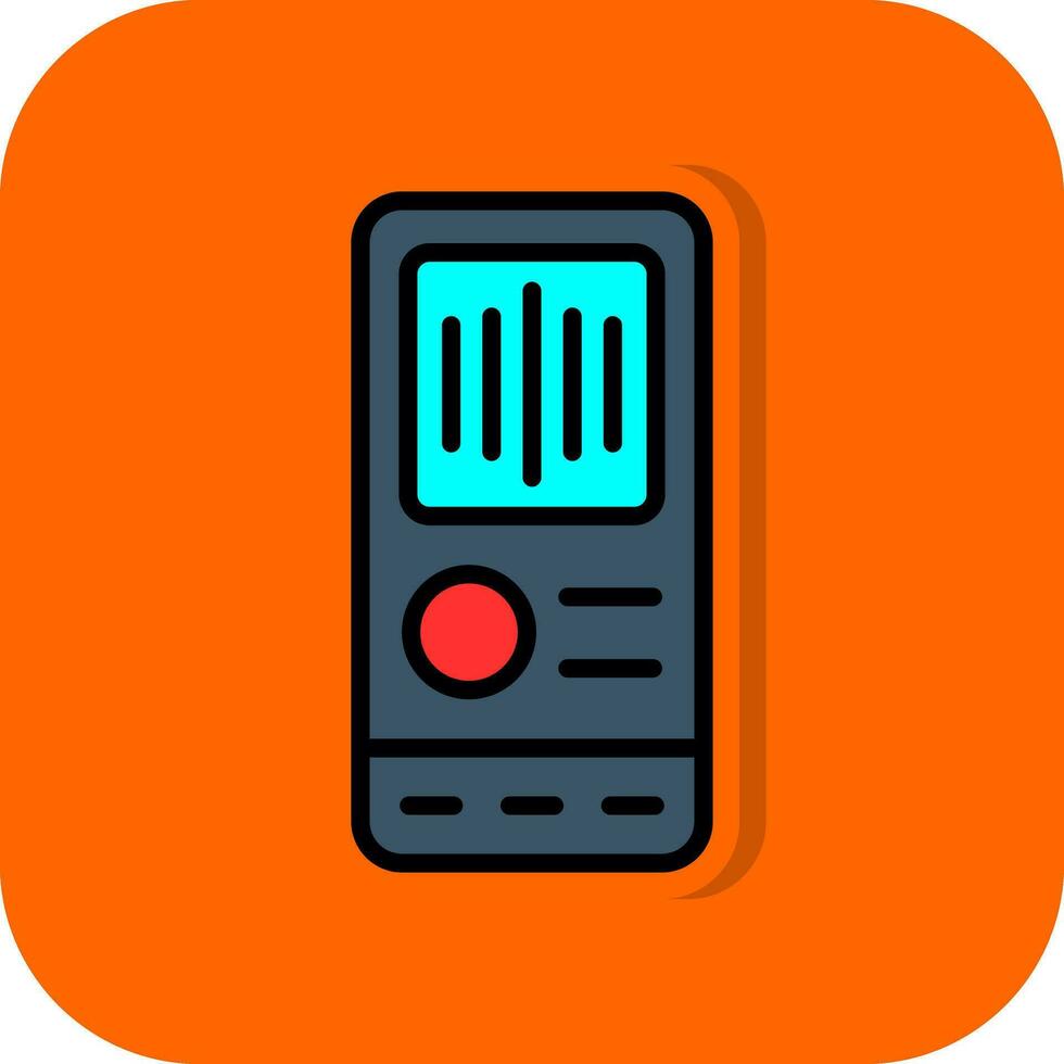 Voice Recorder  Vector Icon Design