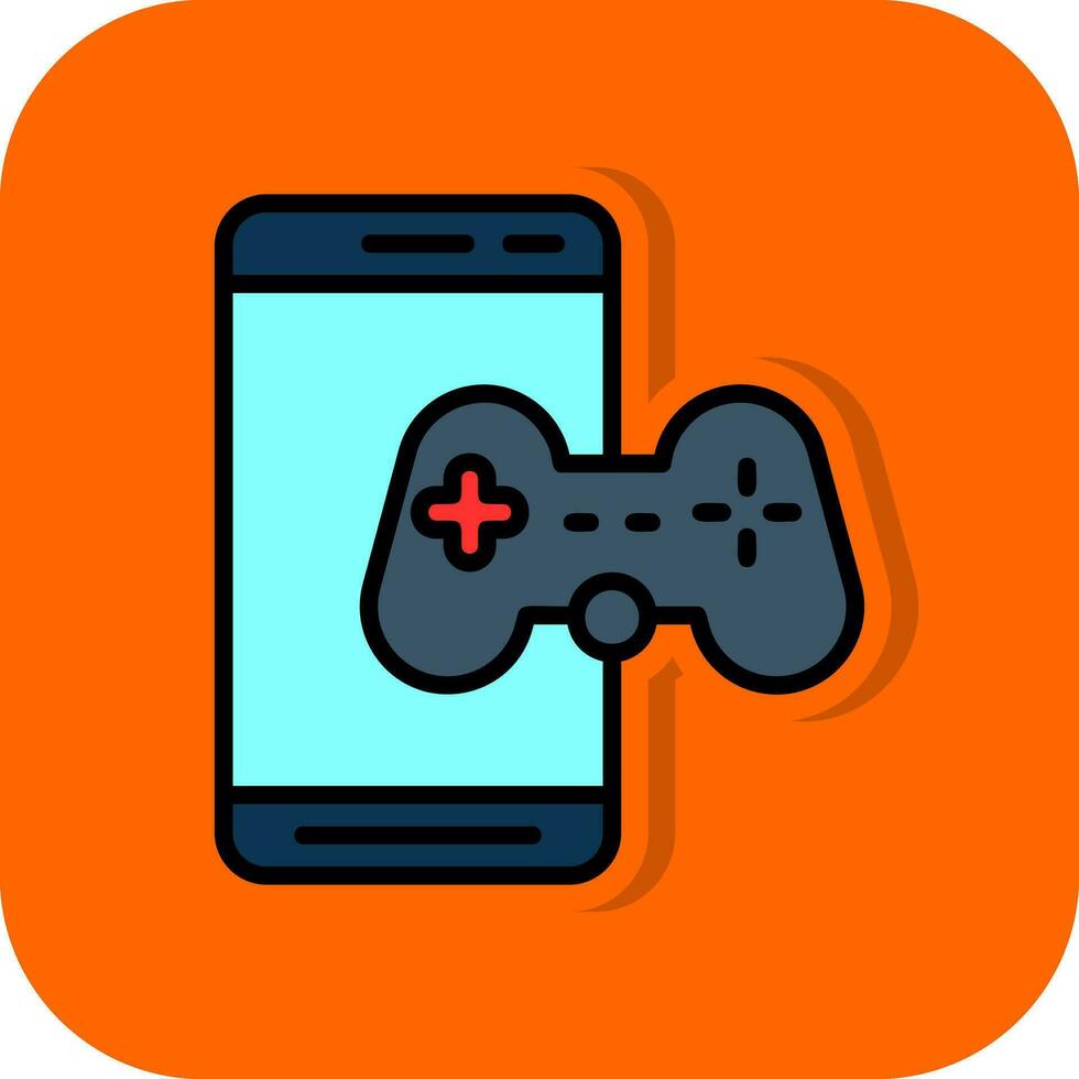 móvil juego vector icono diseño