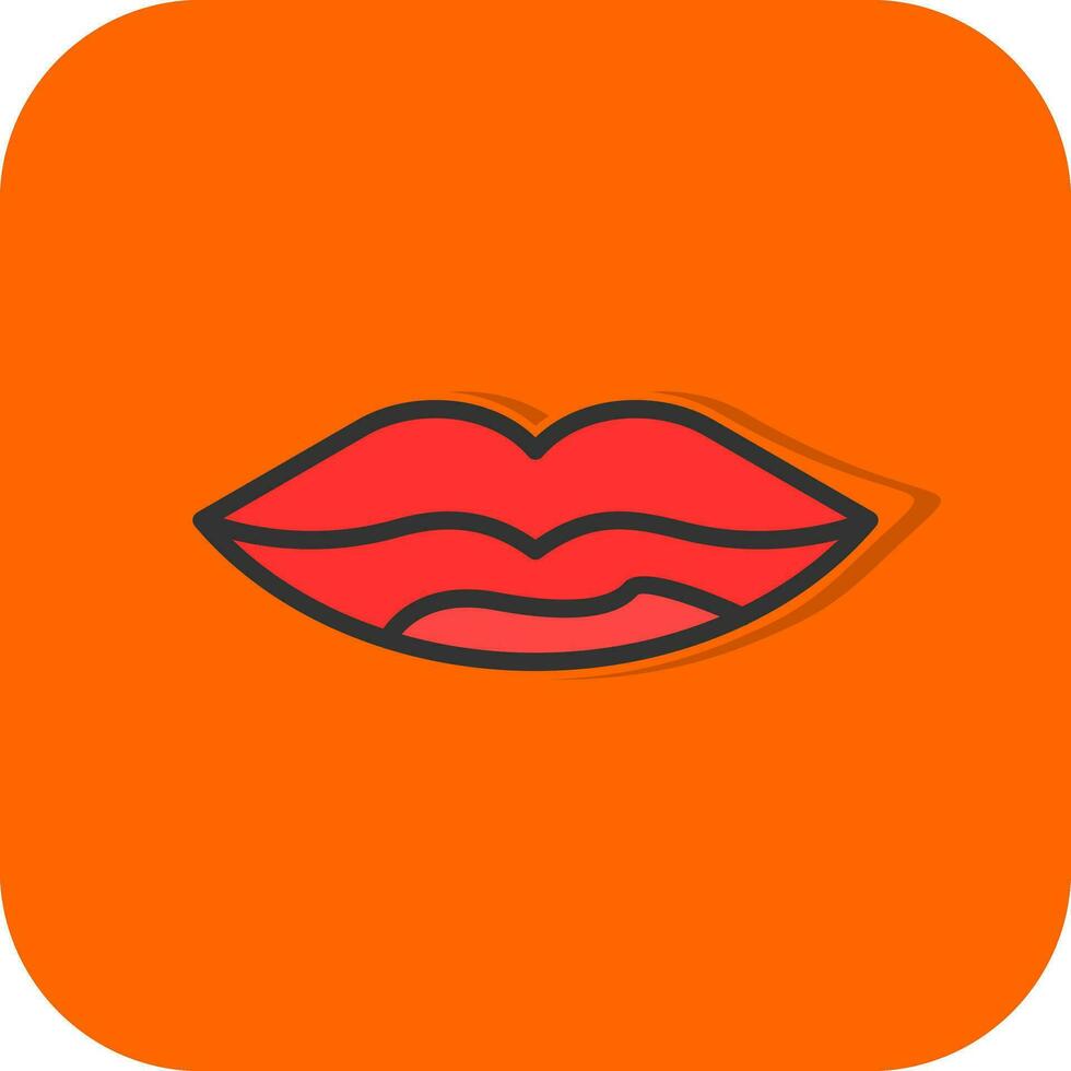 labio vector icono diseño