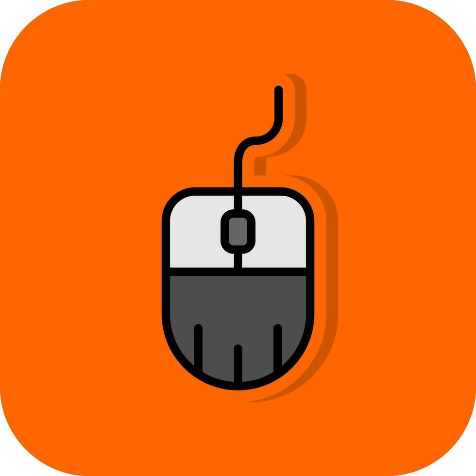 Computer Mouse  Vector Icon Design