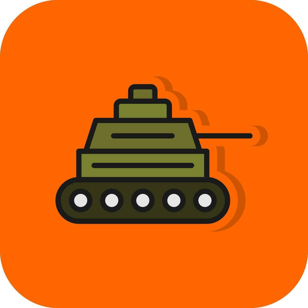 Tank  Vector Icon Design