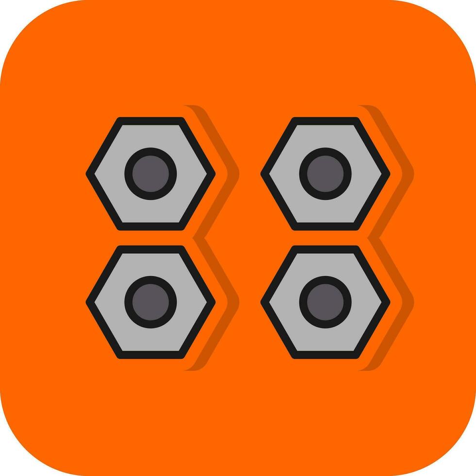 Nuts  Vector Icon Design