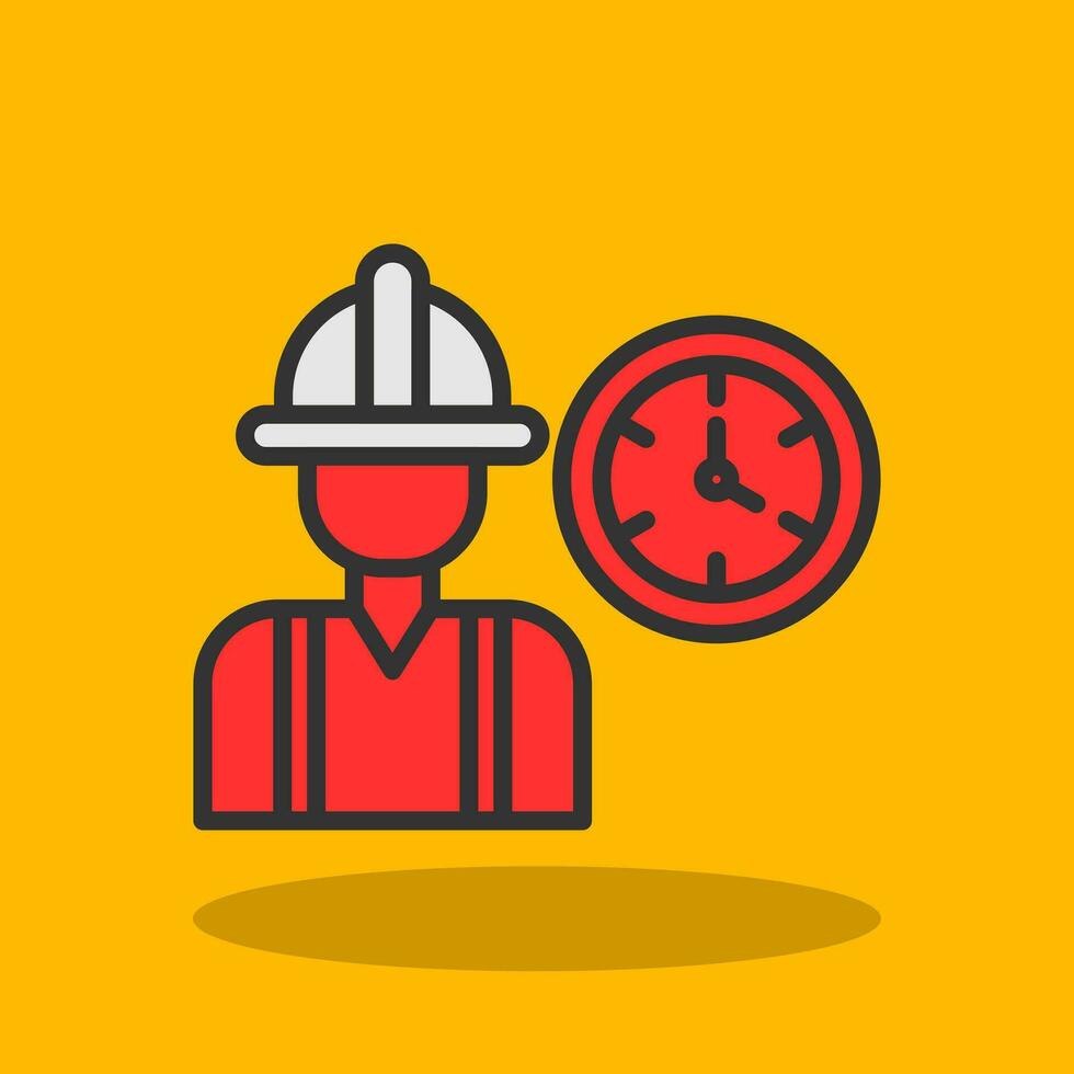 Working  Vector Icon Design