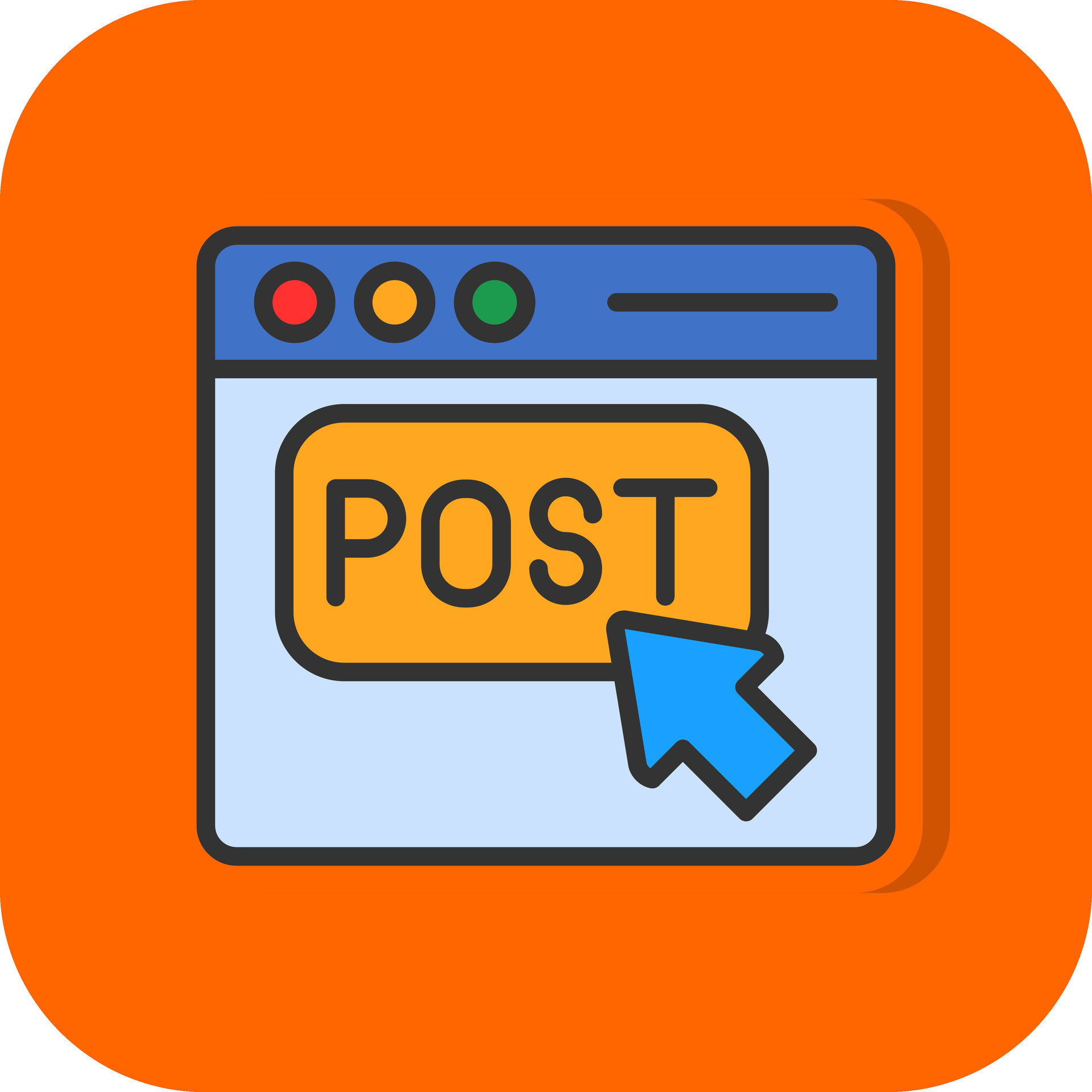 Post Vector Icon Design 28049182 Vector Art at Vecteezy