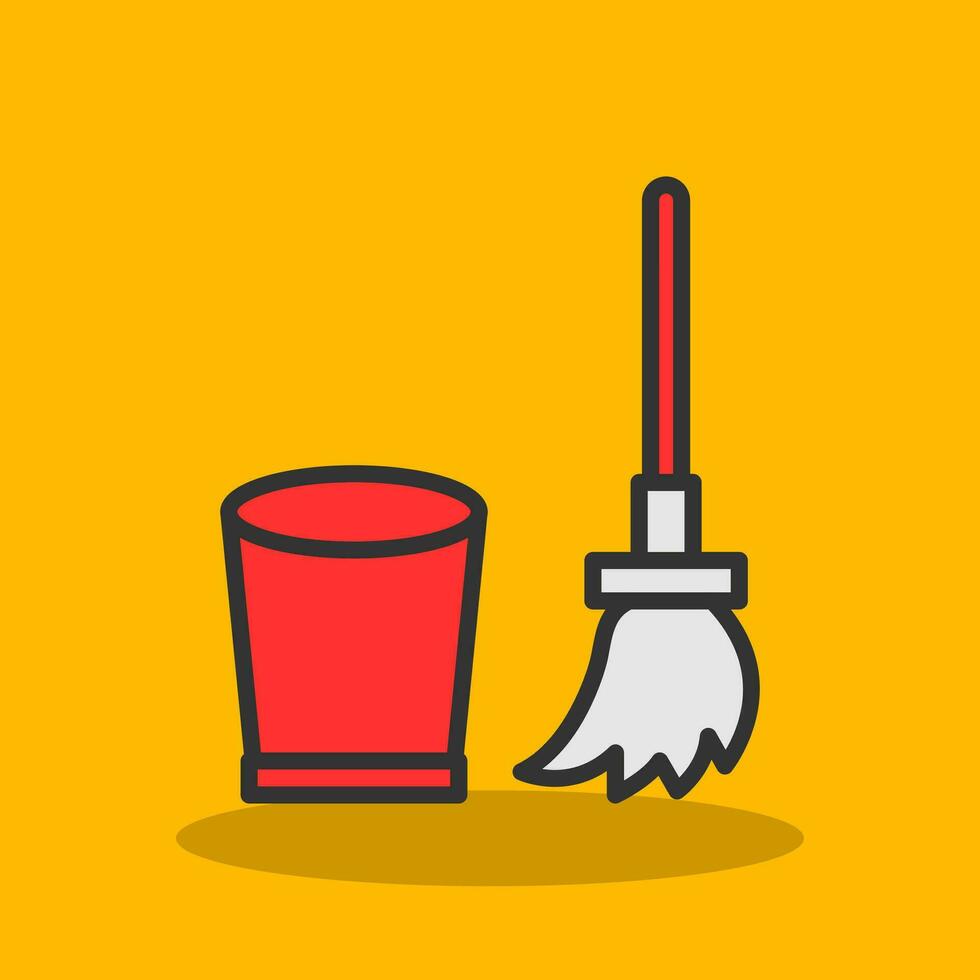 Broom  Vector Icon Design