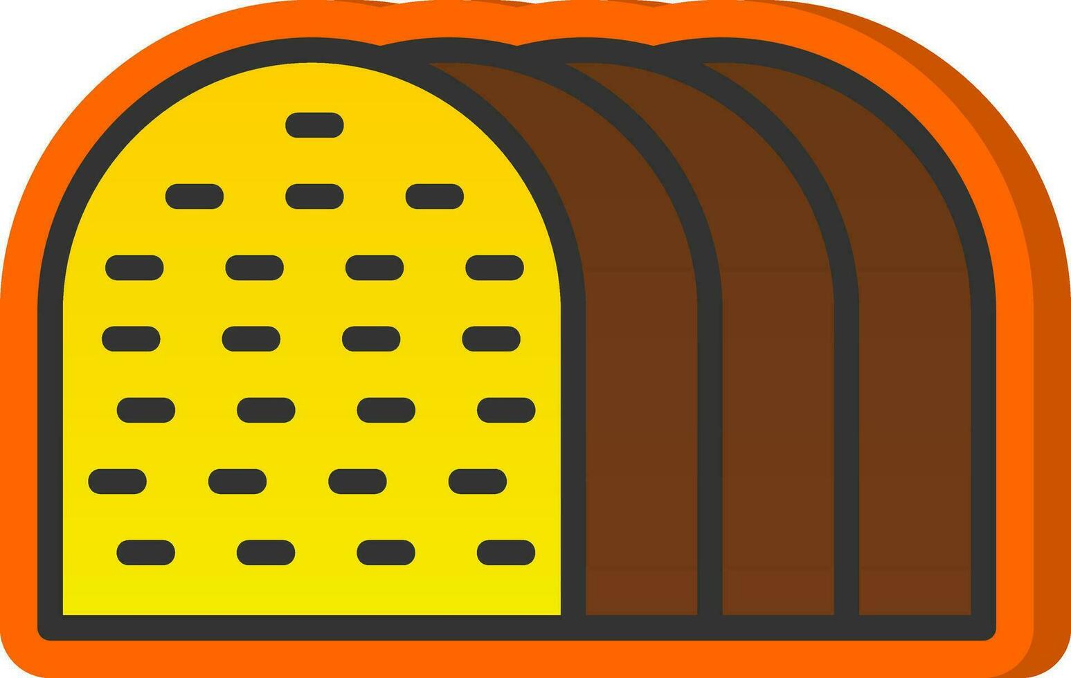 Toast Vector Icon Design
