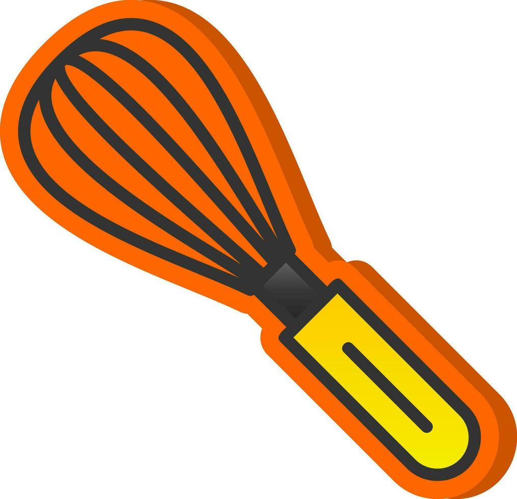 Whisk Vector Icon Design