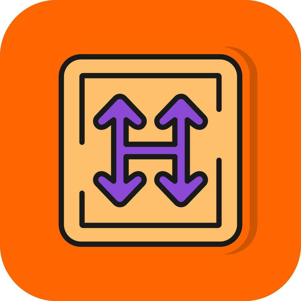 Junction Vector Icon Design