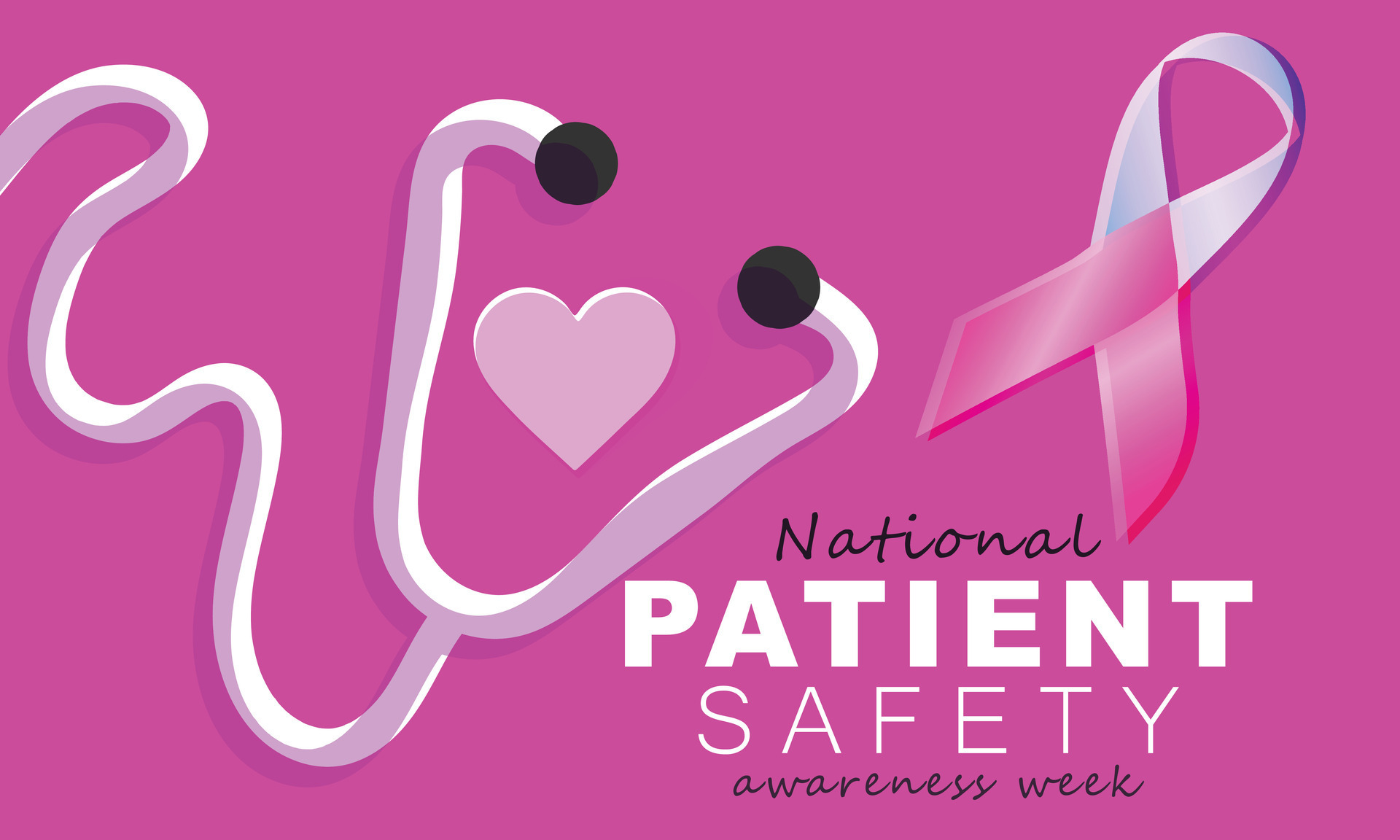 Patient safety awareness week. background, banner, card, poster