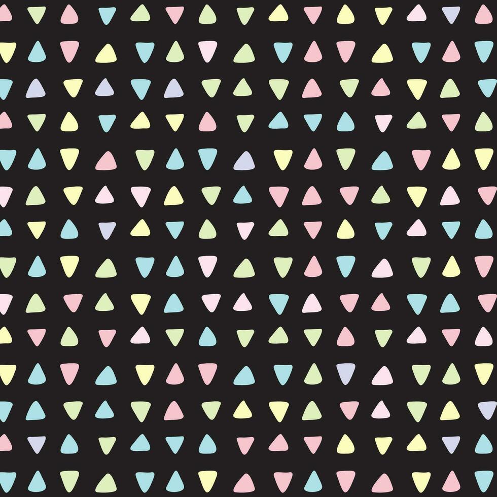 hand drawn cute pattern background design vector