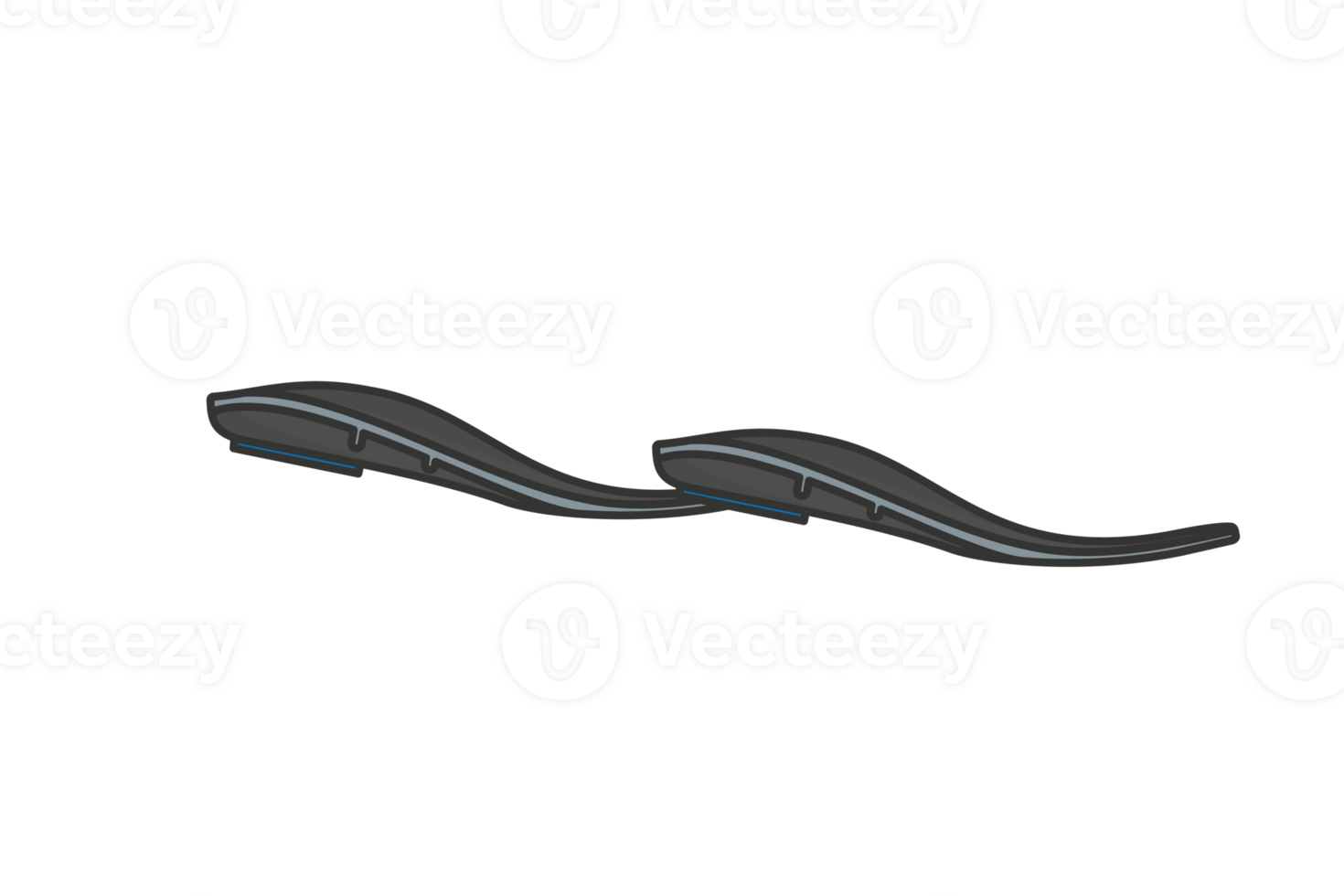 Comfortable Orthotics Shoe Insole Front View illustration. png