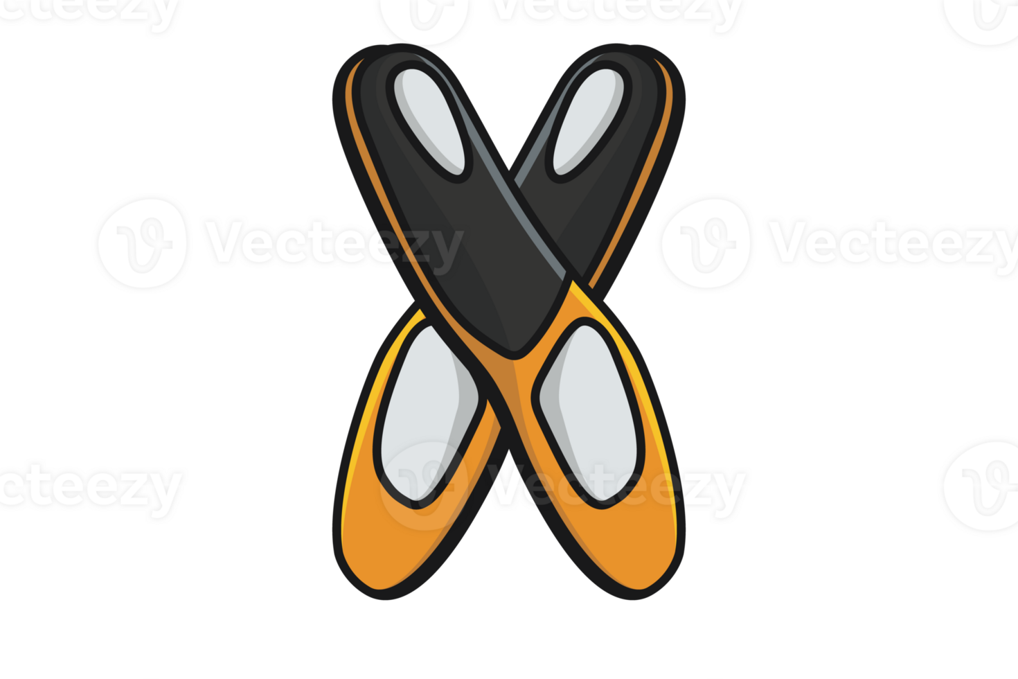 Comfortable Orthotics Shoe Insole Front View illustration. png