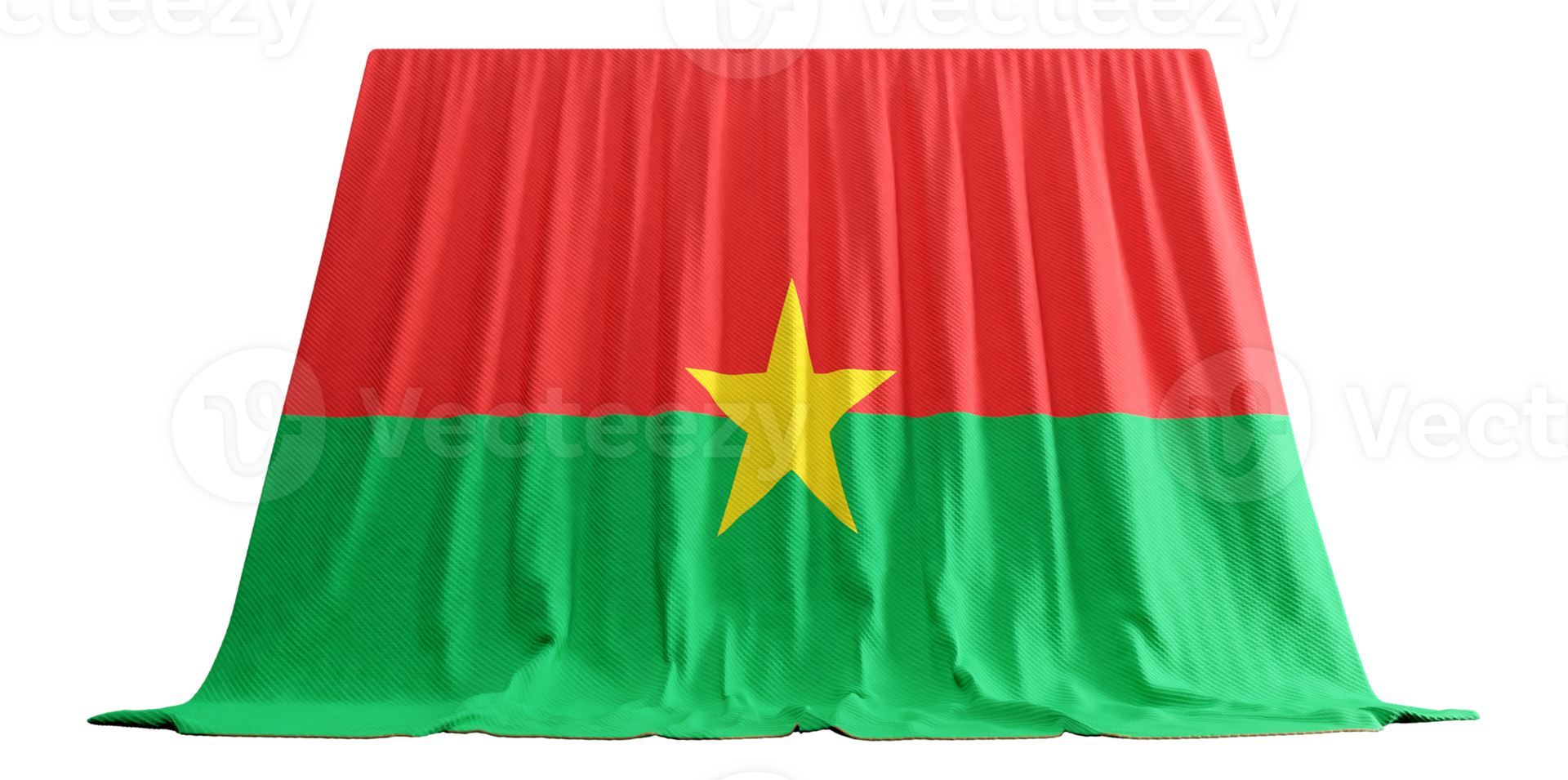 prosperar com cultural 3d bandeiras do burkina faso fusão orgulho elevar eventos ecos forma png