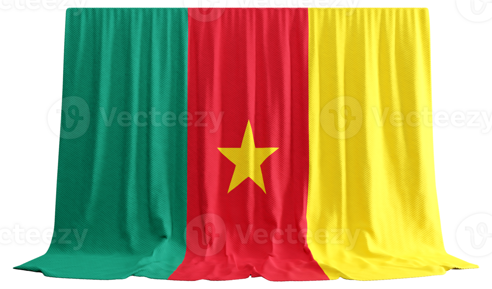 Elevate pride unity with 3D Cameroonian flags Embrace culture history in events png
