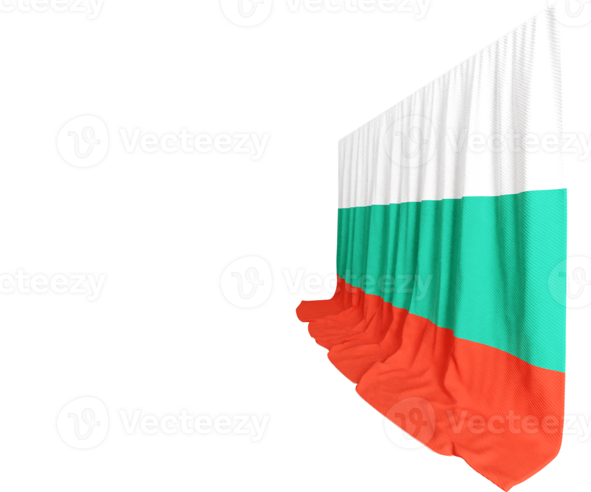 Reflect passion with Bulgarias 3D flags Glimpse culture history Vibrant unity elevated png