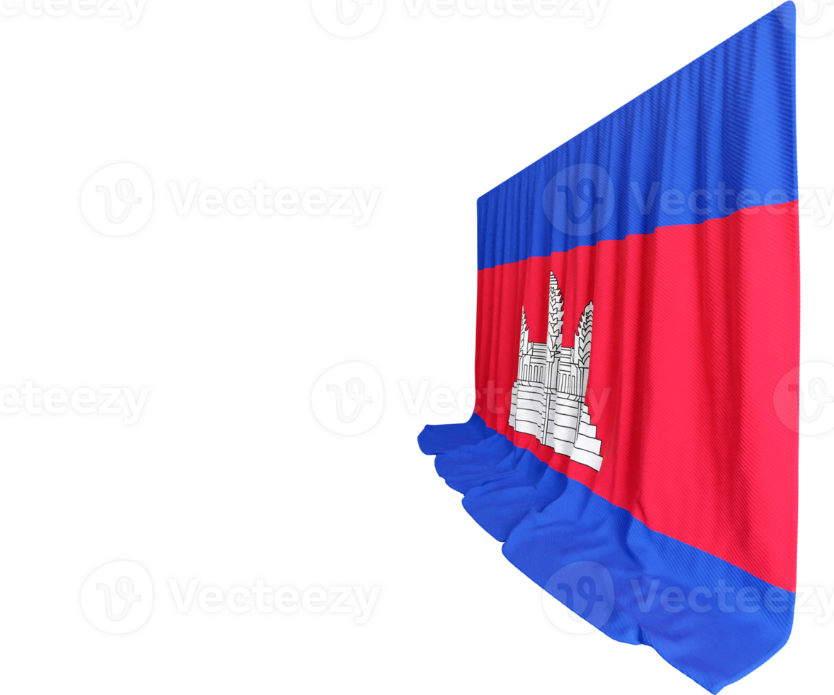 Illuminate heritage unity with Cambodias 3D flags Elevate conferences culture png