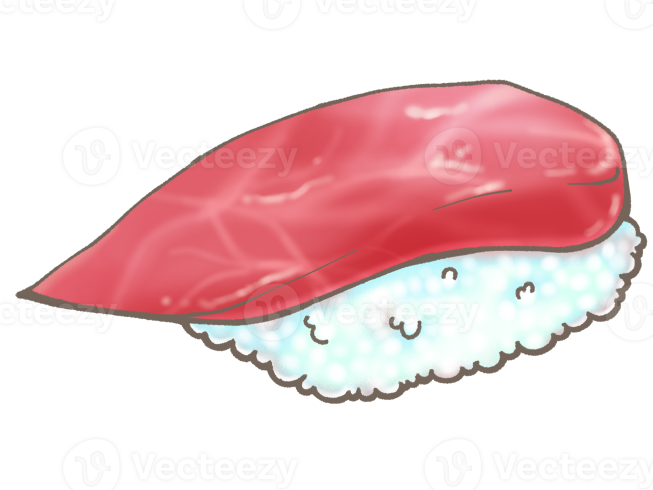 Toro tuna sushi png