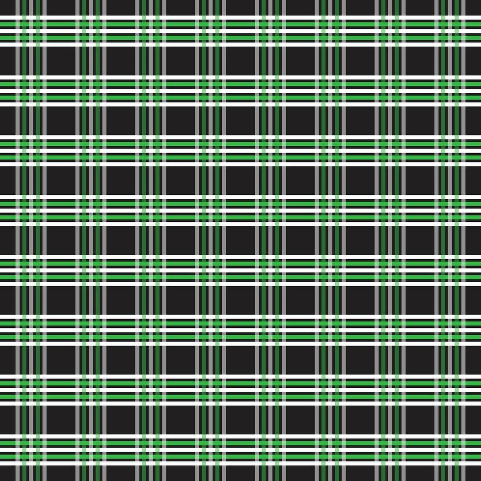 Plaid gingham pattern seamless check texture vector for modern textiles fashion fabric design.