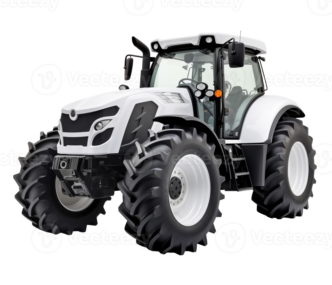 Tractor png isolated Tractor png Tractor agriculture tools transparent background AI generated