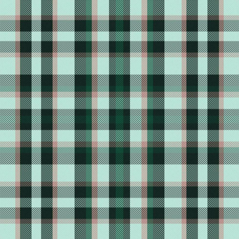 Tartan or plaid winter color pattern. vector