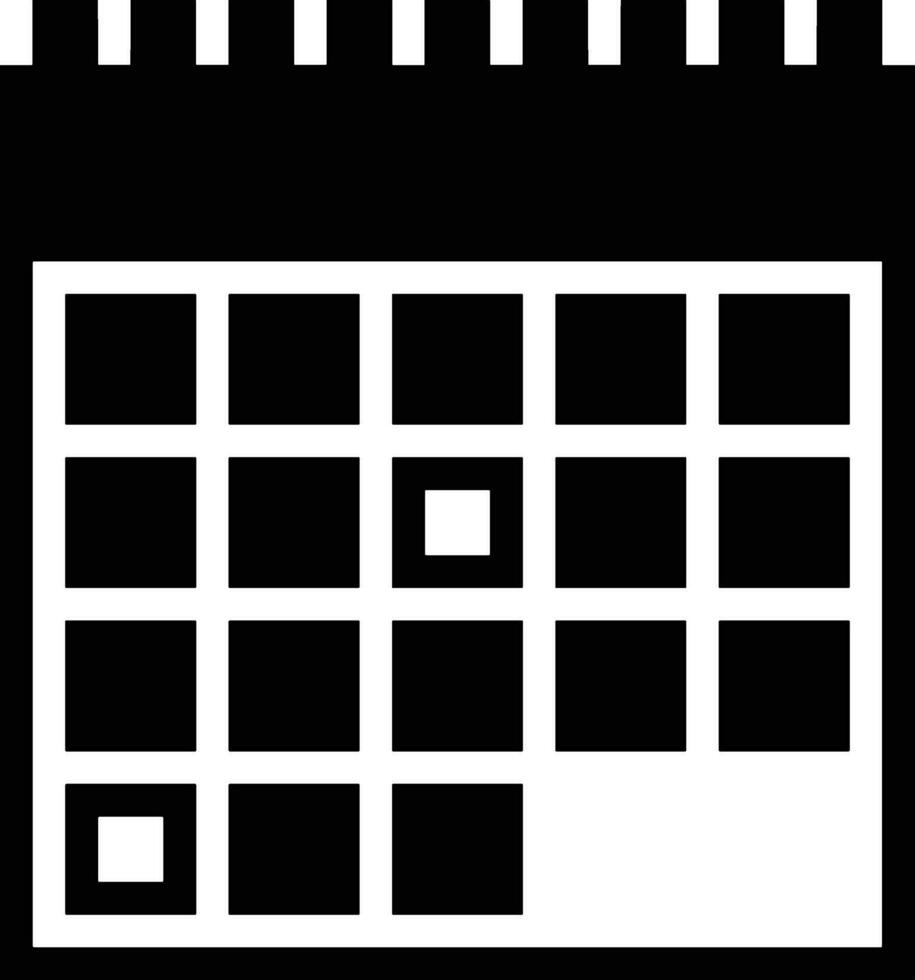 Calendar schedule icon symbol image vector. Illustration of the modern appointment reminder agenda symbol graphic design image. EPS 10 vector