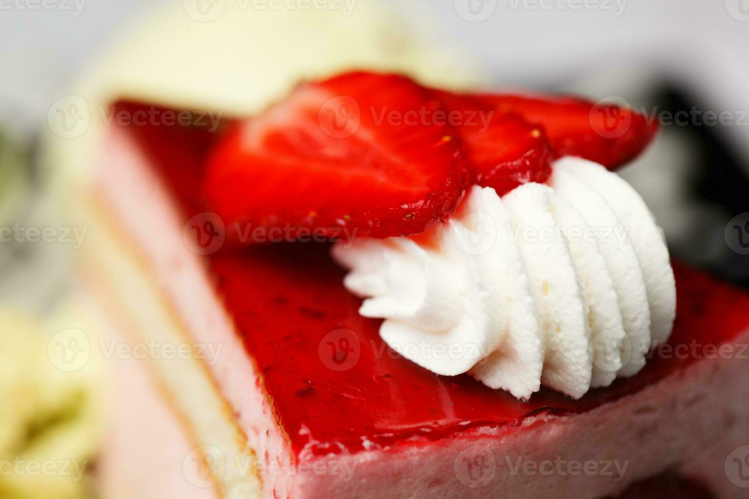 Whirl of whipped cream topping on a cake 28051496 Stock Photo at Vecteezy