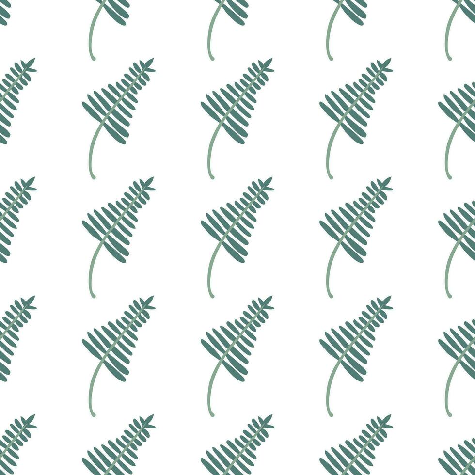 Seamless pattern with leaves monstera vector