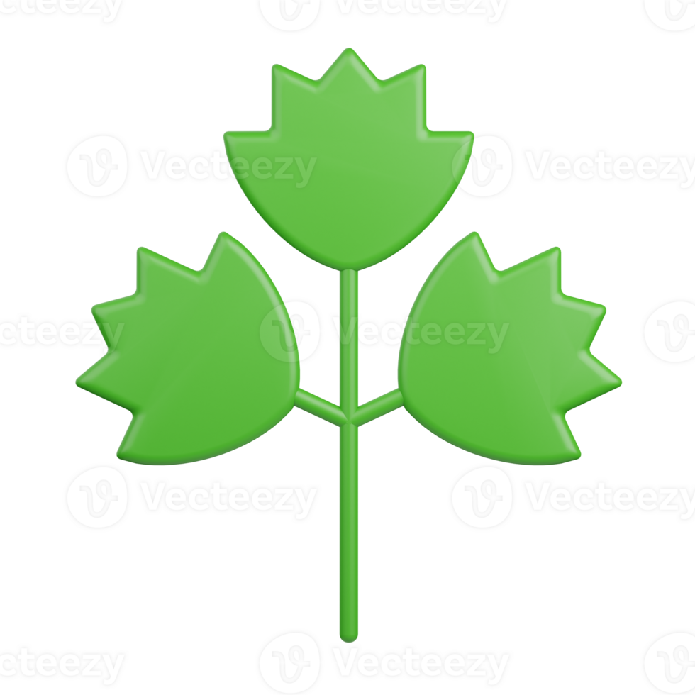 3d rendering celery isolated useful for food, allergen, allergy, disease and antigen design element png