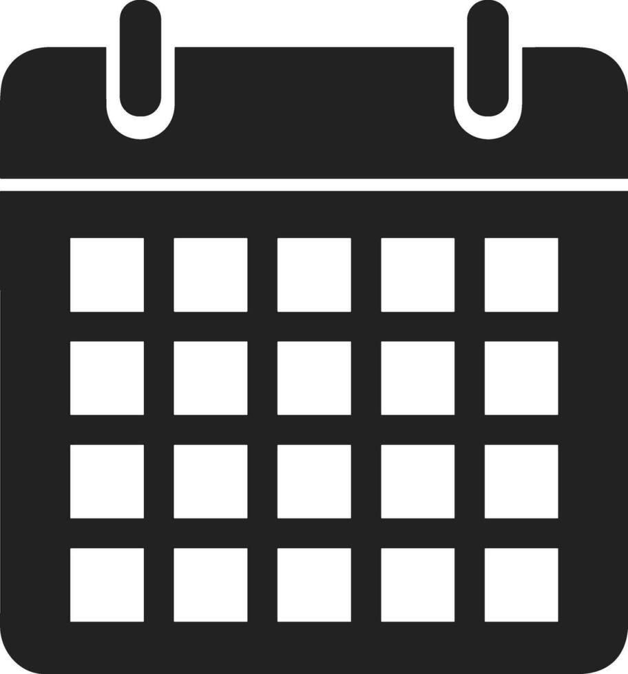 Calendar schedule icon symbol image vector. Illustration of the modern appointment reminder agenda symbol graphic design image. EPS 10 vector