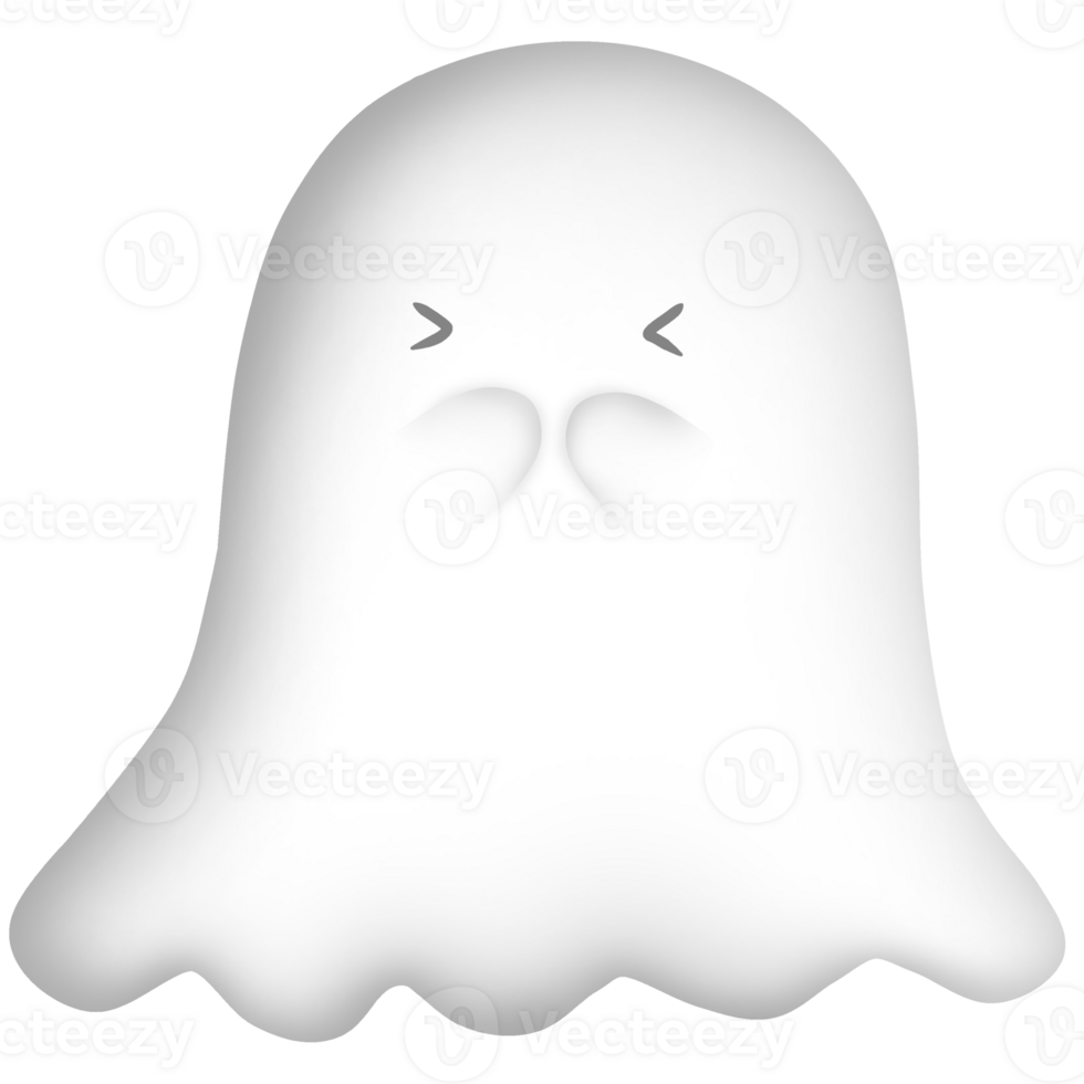 cartoon drawing cute ghost halloween. png