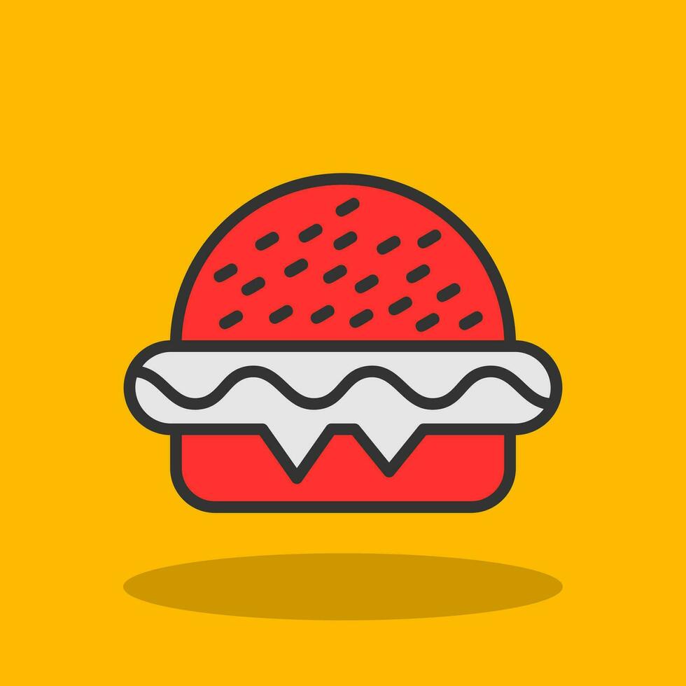 Hamburguer Vector Icon Design
