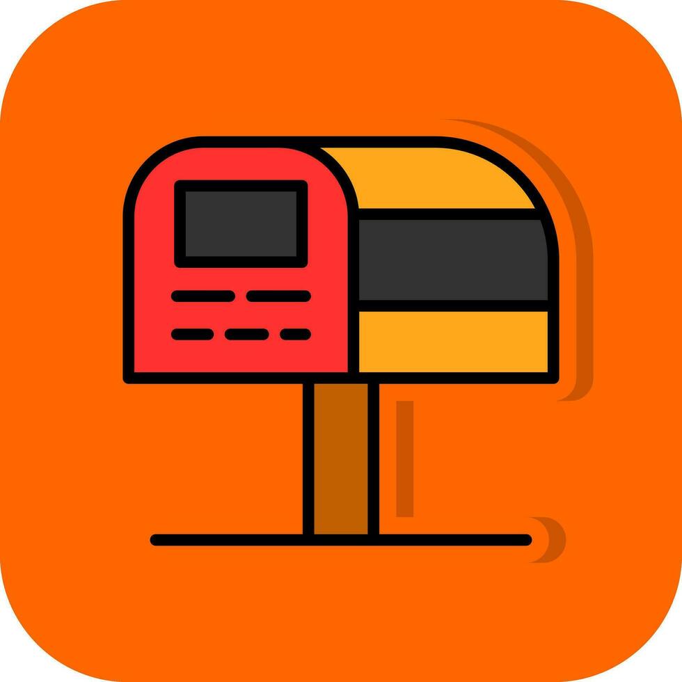 Letterbox  Vector Icon Design