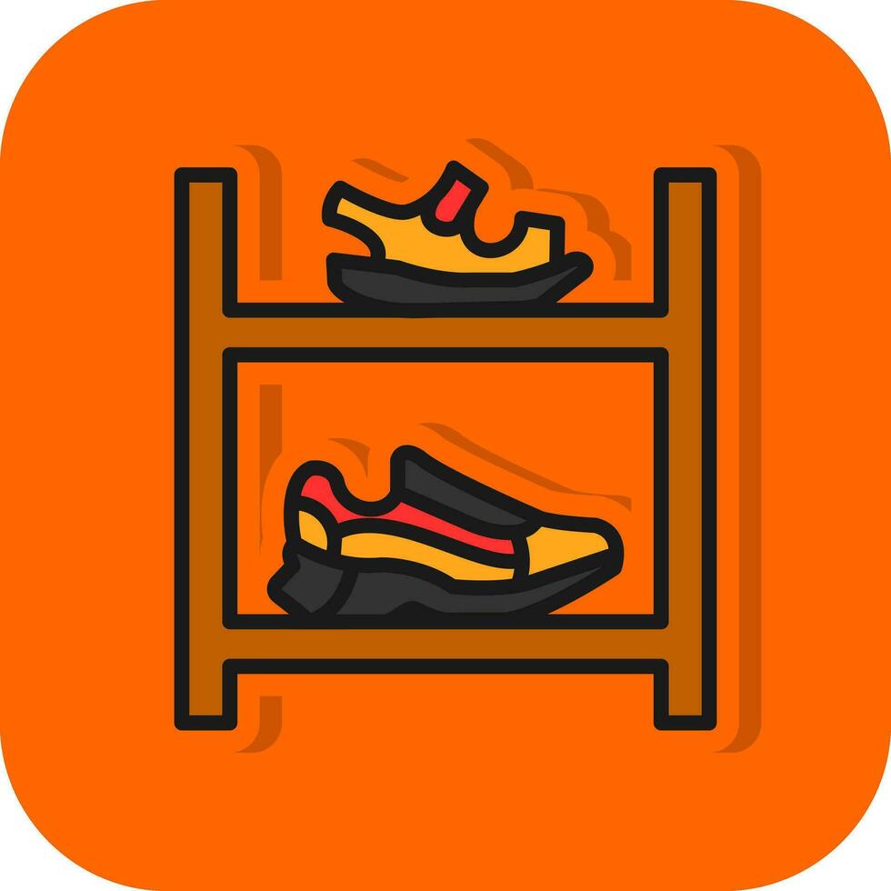 Shoe rack  Vector Icon Design