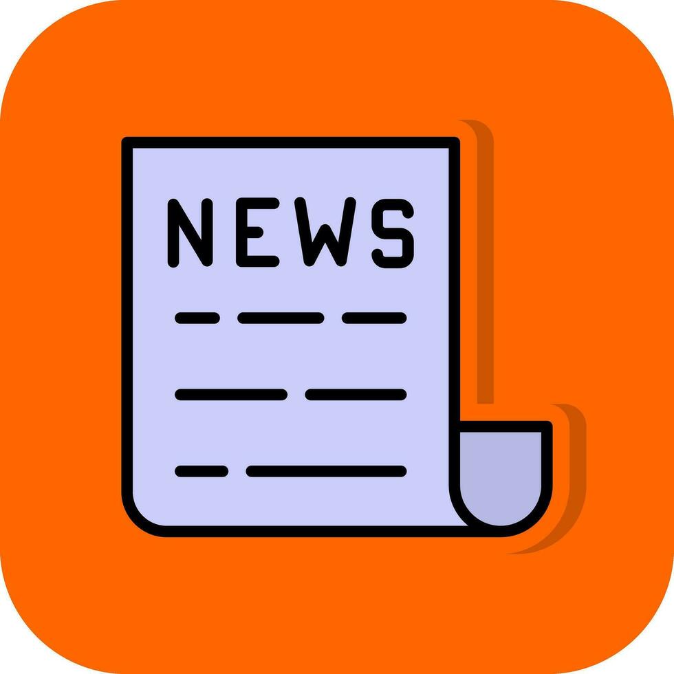 News  Vector Icon Design