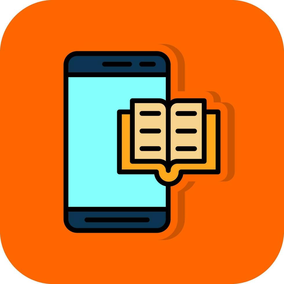 Reading Book  Vector Icon Design