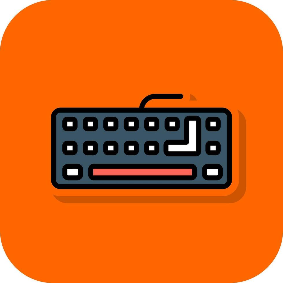 Keyboard  Vector Icon Design