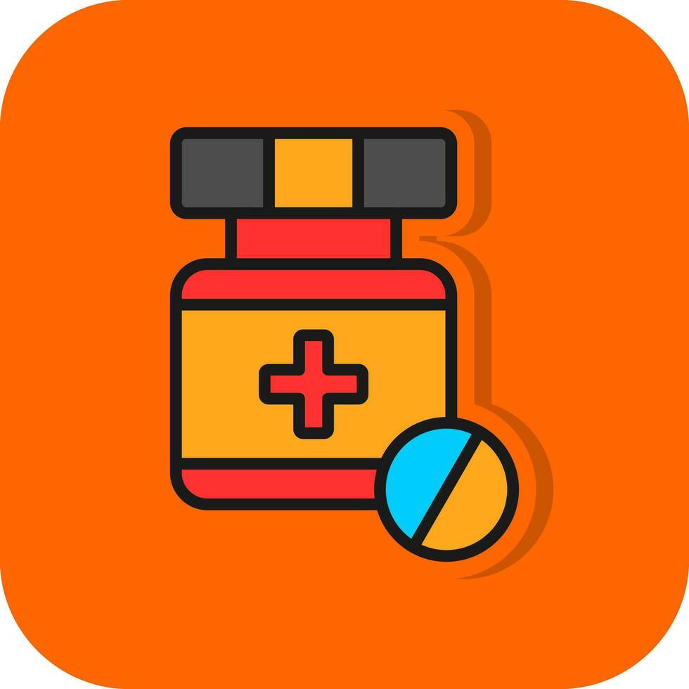 medicamentos vector icono diseño