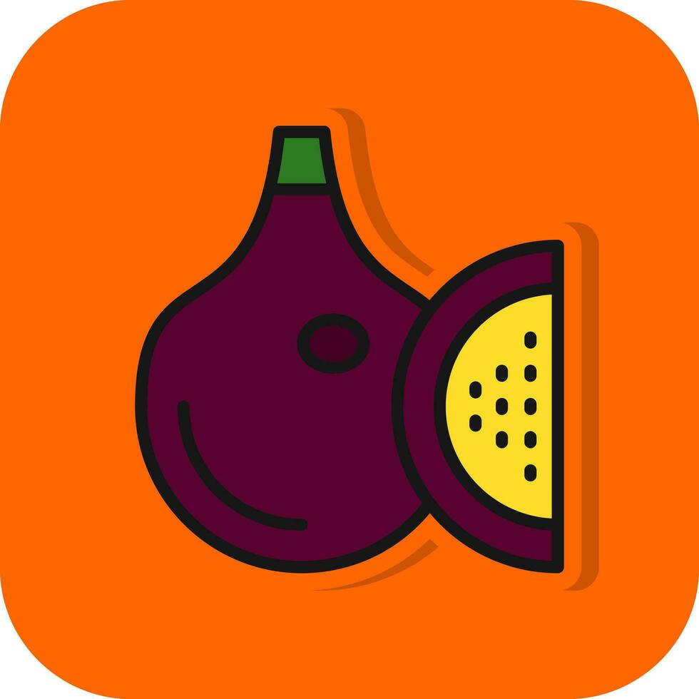 Granadilla Vector Icon Design