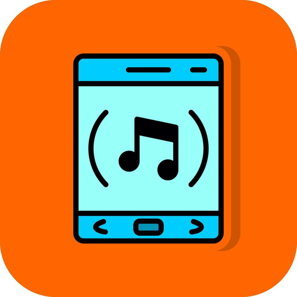 Music App  Vector Icon Design