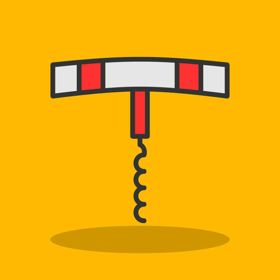 Corckscrew Vector Icon Design