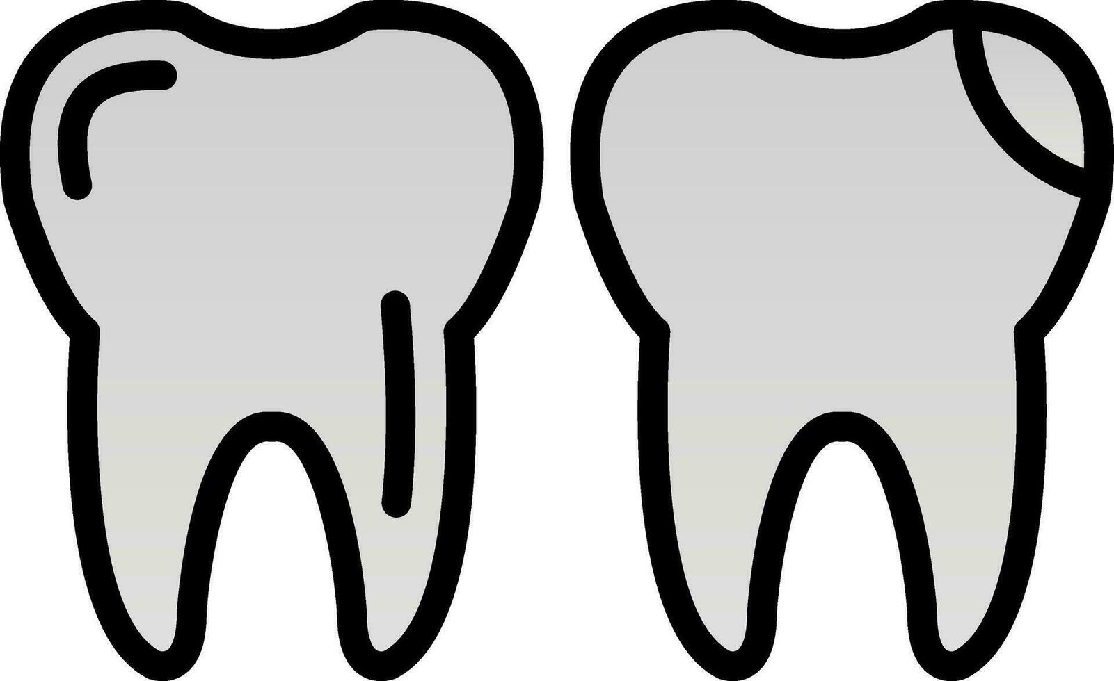 Tooth Vector Icon Design