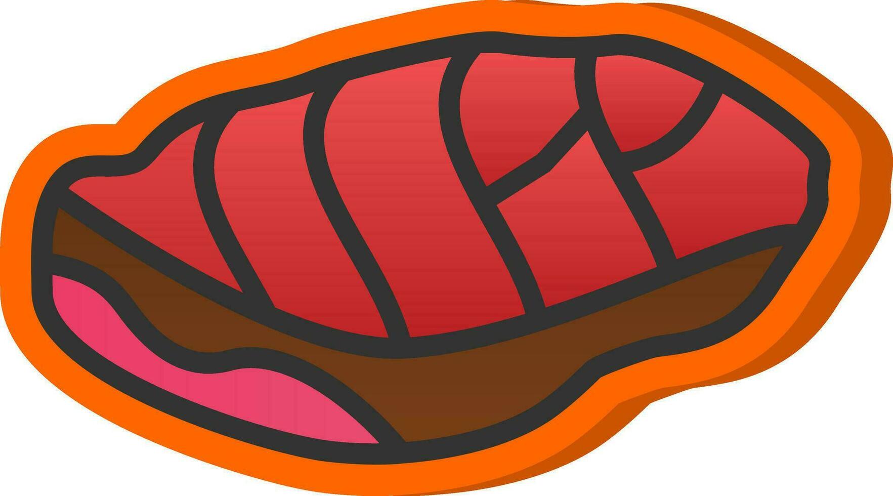 Meat Vector Icon Design