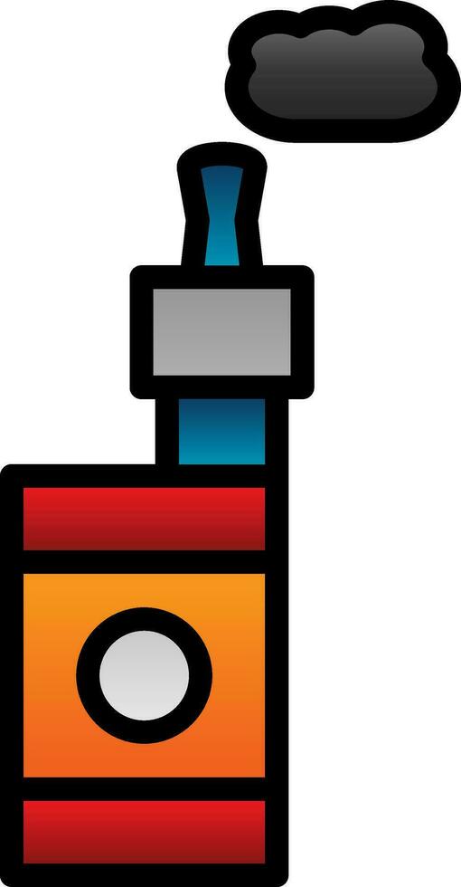 Vaper Vector Icon Design