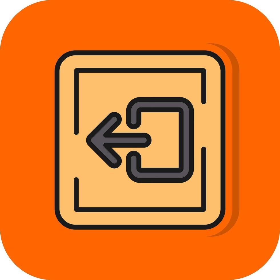 Logout Vector Icon Design