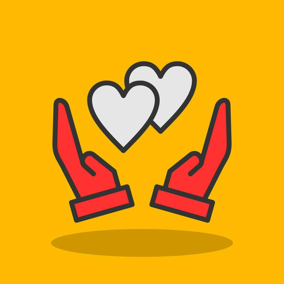 Volunteering Vector Icon Design