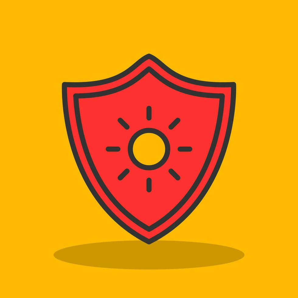 Sun Protection  Vector Icon Design