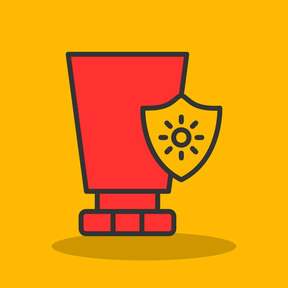 Skin Protection  Vector Icon Design