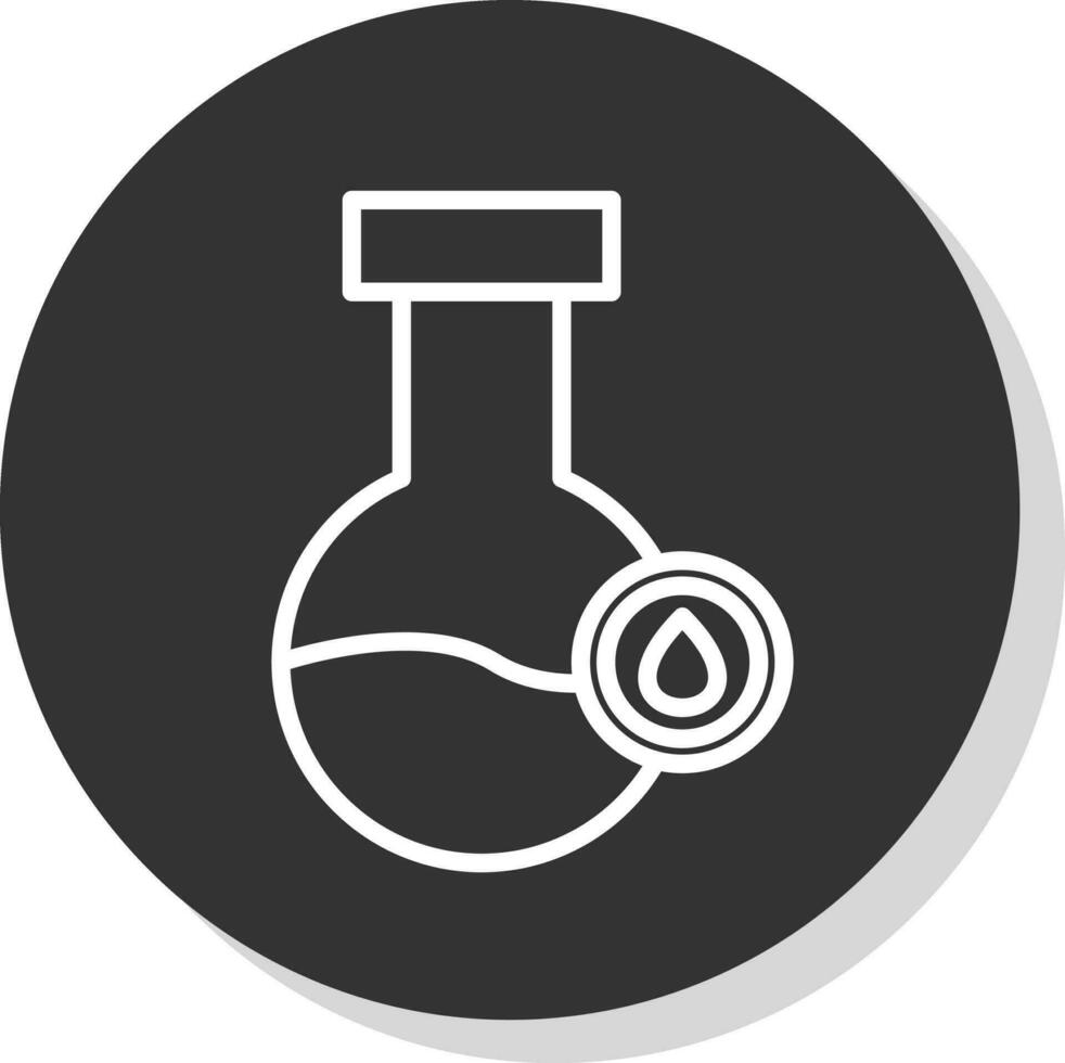 diseño de icono de vector de prueba pcr