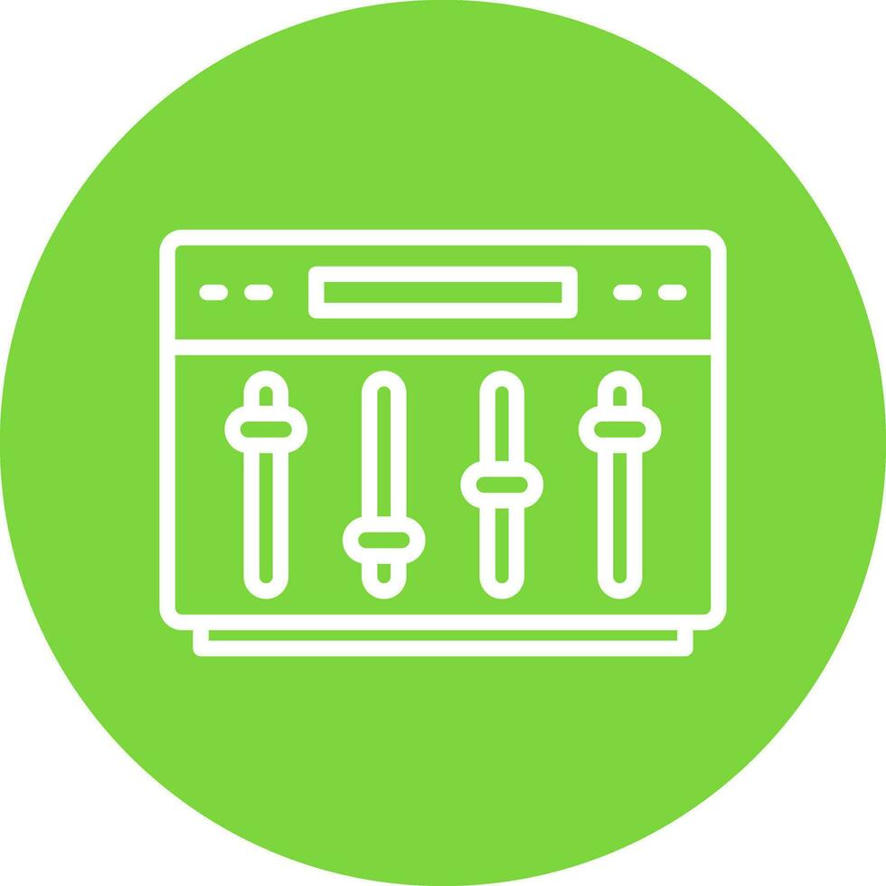 Equalizer Vector Icon Design