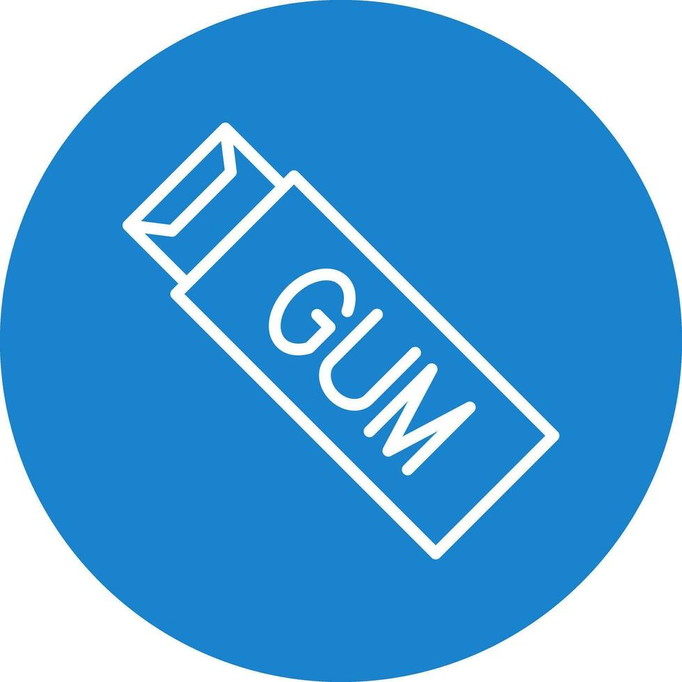 Chewing Gum Vector Icon Design